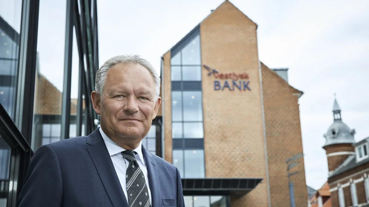 Bankdirektør Jan Ulsø Madsen. Foto: Ole Mortensen/Vestjysk Bank