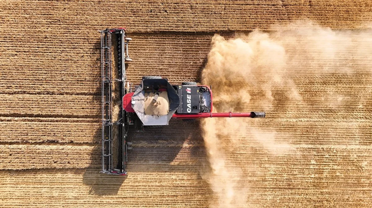 Case IH AF 11-mejetærskeren bygger på Axial-Flow-princippet, som sikrer konstant afgrødeflow med høj hastighed og gennemstrømning, samtidig med at kornspild minimeres.