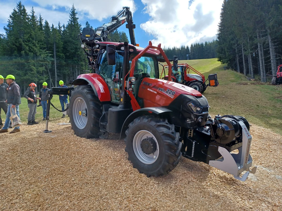 Case IH tilbyder en række specielle løsninger til skovsektoren, som bygger på mangeårige erfaringer hos østrigske Steyr. Foto: Case IH