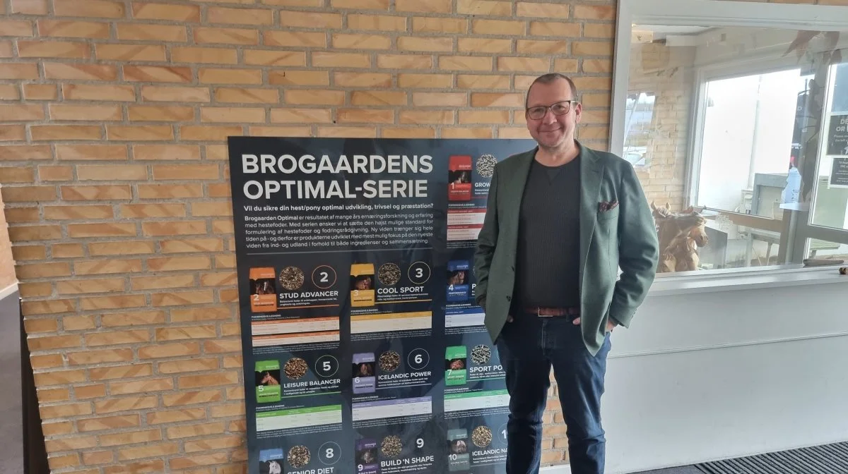 Rolf Momberg-Jørgensen, salgs- og marketingdirektør og medejer af Brogaarden, opfordrer til, at flere får udarbejdet grovfoderanalyser. Fotos: Anders Lei