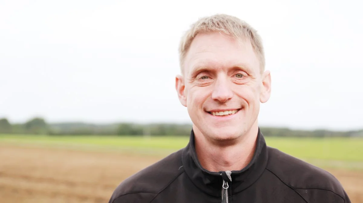 Agronom hos Yara, Jens Bach glæder sig over, at Yara er klar med et omfattende gødningssortiment og spændende nyheder. Foto: Henriette Lemvig