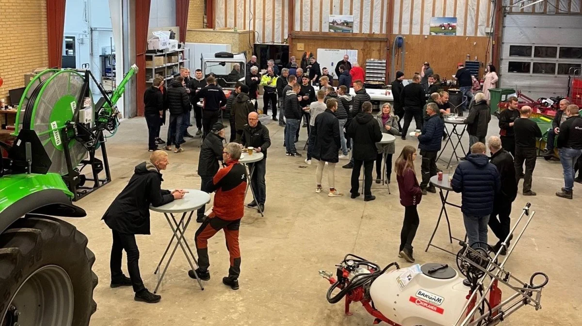 Der er også Deutz-traktorer, Bargam-sprøjter og biksemad på menuen på torsdag.