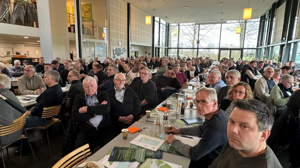 Generalforsamlingen samlede godt 400 deltagere i går på Bygholm Landbrugsskole. Foto: Jacob Lund-Larsen