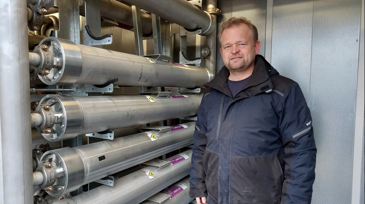 - Det er et problem, at vi i landbruget er blevet puttet i en kasse, hvor CO2 er CO2 uden at skele til, om det er udledning af fossile eller biogene kulstoffer, siger Thoams Kjær, der driver Vrejlev Agro og Vrejlev Biogas. Foto: Christian Carus