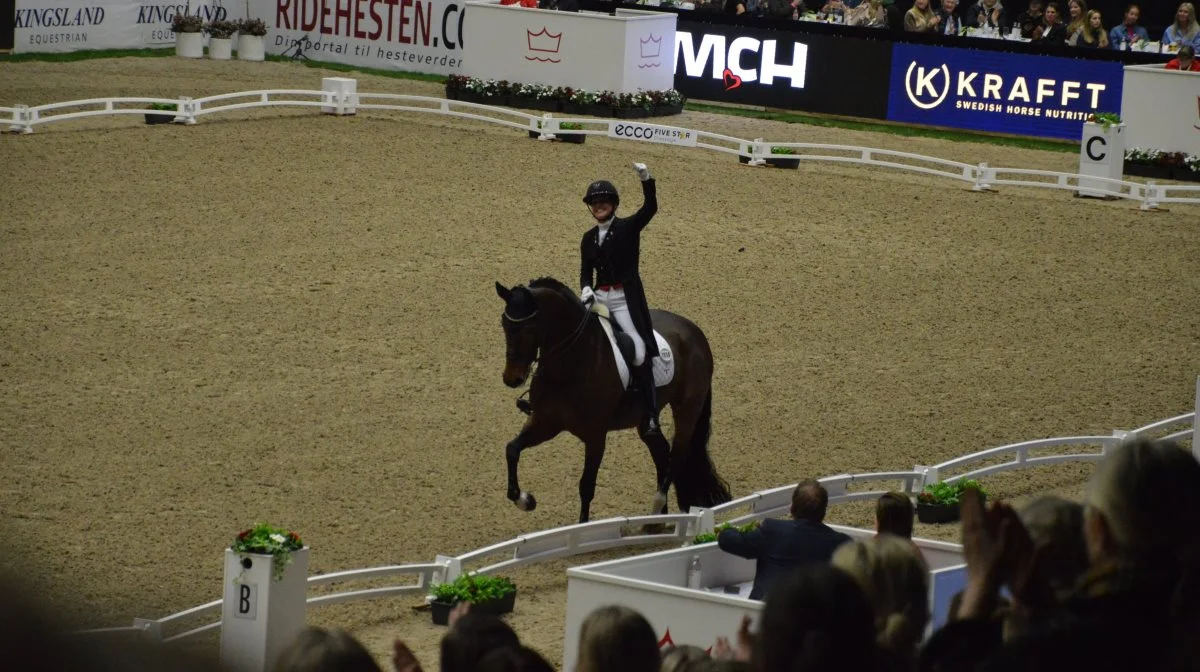 Cathrine Laudrup-Dufour på Mount St. John Freestyle.