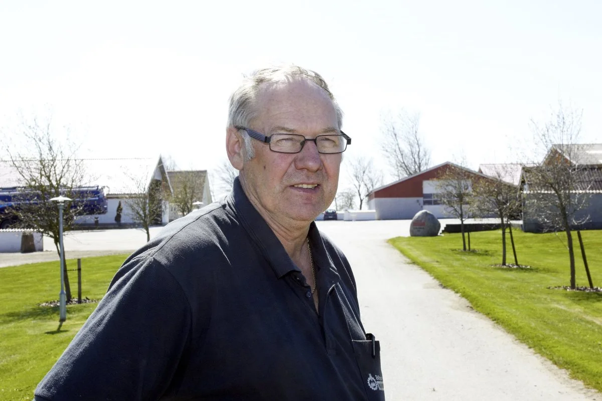 Flemming Christensen ser efter 40 år som indehaver af Toftegaards Maskinstation frem til at nyde at dedikere mere tid til sin gård. Arkivfoto: Anne Kjærsgaard