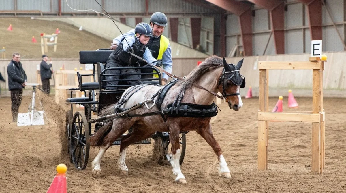 Mads Volmer Christensen med welsh mountain-ponyen Melanders Flower Power. Foto: Bine Sierla