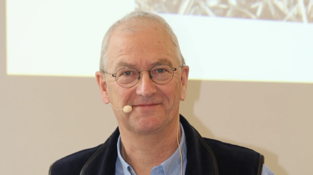 Søren Ilsøe, konsulent hos Agrovi og mangeårige fortaler for conservation agriculture var blandt oplægsholderne.