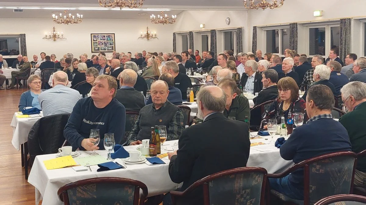 Der var fuldt hus, da Landboforeningen Odder-Skanderborg holdt sin generalforsamlingen, der traditionen tro fandt sted på Odder Parkhotel. Foto: John Ankersen