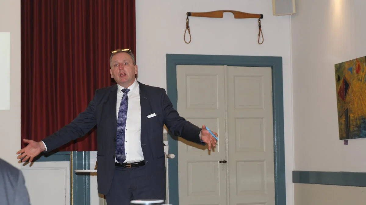 - Der er ingen tvivl om, at jeg er forretningsmand, og her handler det om at skabe resultater, fastslår Anders Mortensen. Foto: Jesper Hallgren