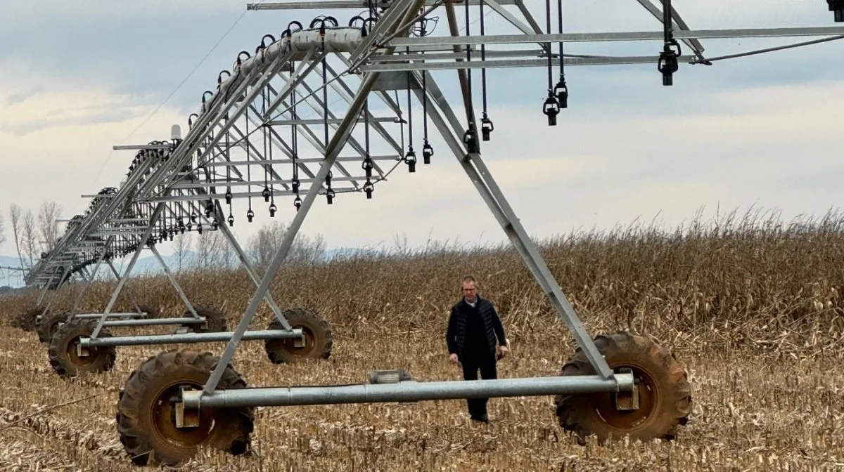 Valley Irrigation har 70 års erfaring med pivotvanding - og nu kommer de til Danmark. Fotos: Scanregn