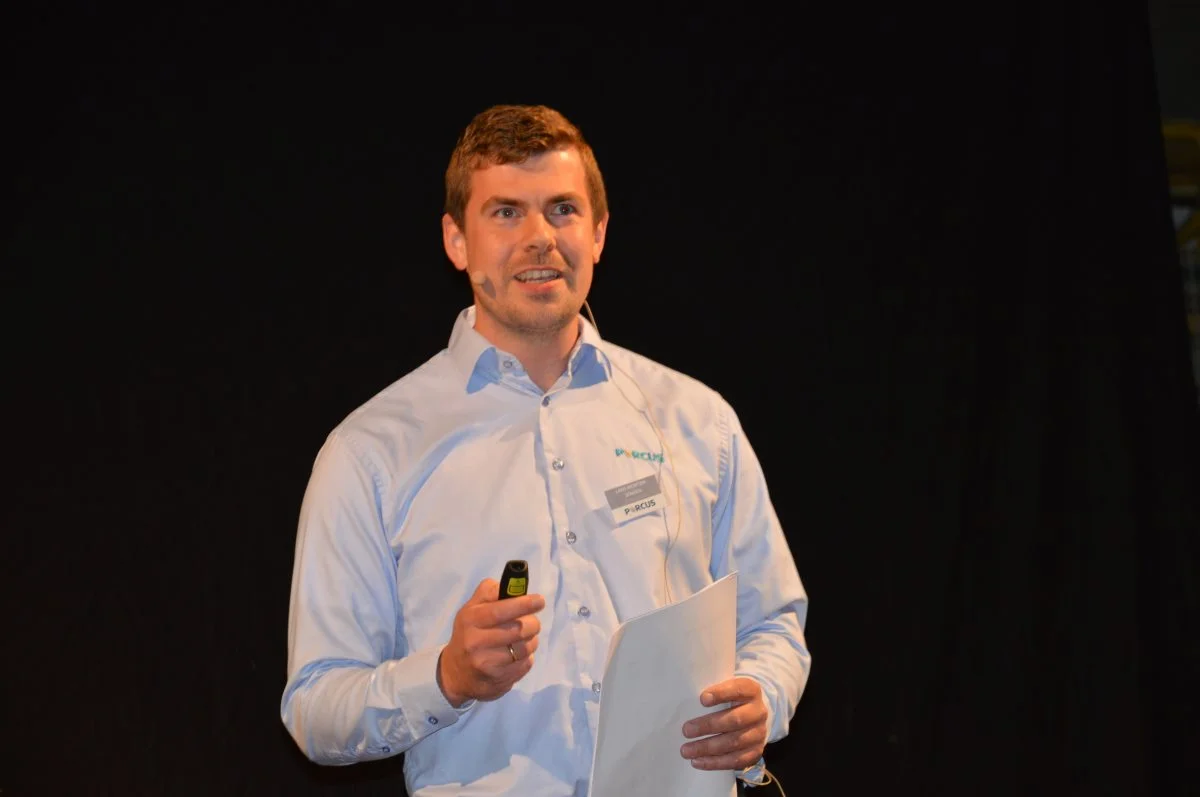 Lars Morten Jensen, fjerkræchef hos Porcus. Foto: Camilla Bønløkke