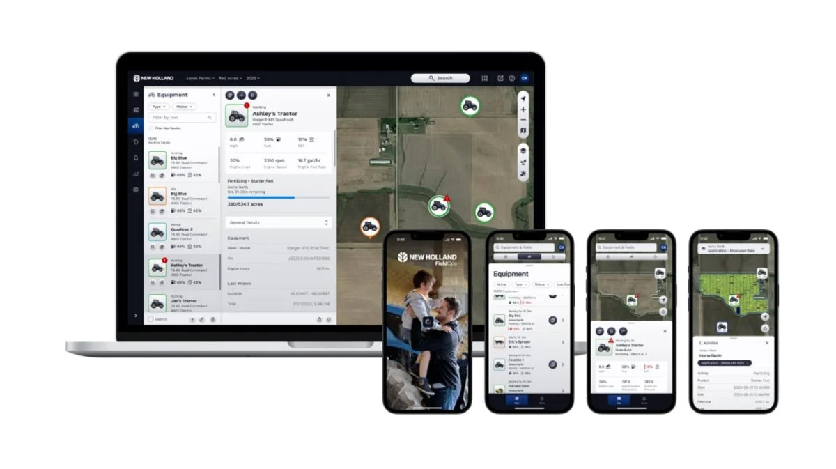 CNH har udviklet den nye platform for at forenkle overblikket for kunderne. Foto: New Holland