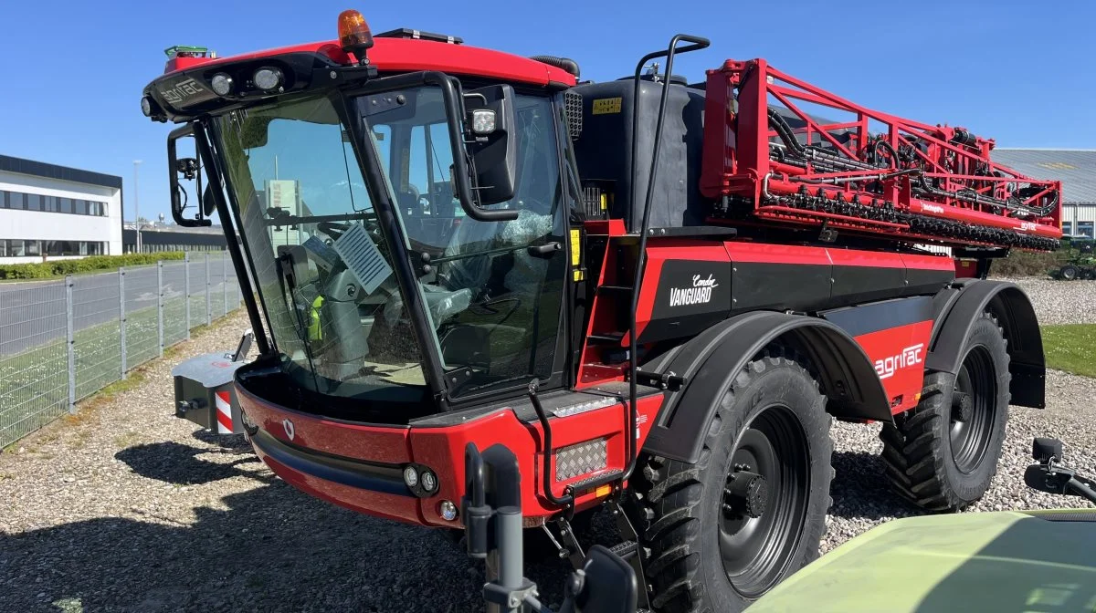 Ringe Maskinforretning holder fynspremiere på den selvkørende sprøjte fra Agrifac når Det Fynske Dyrskue løber af stablen. Privatfoto