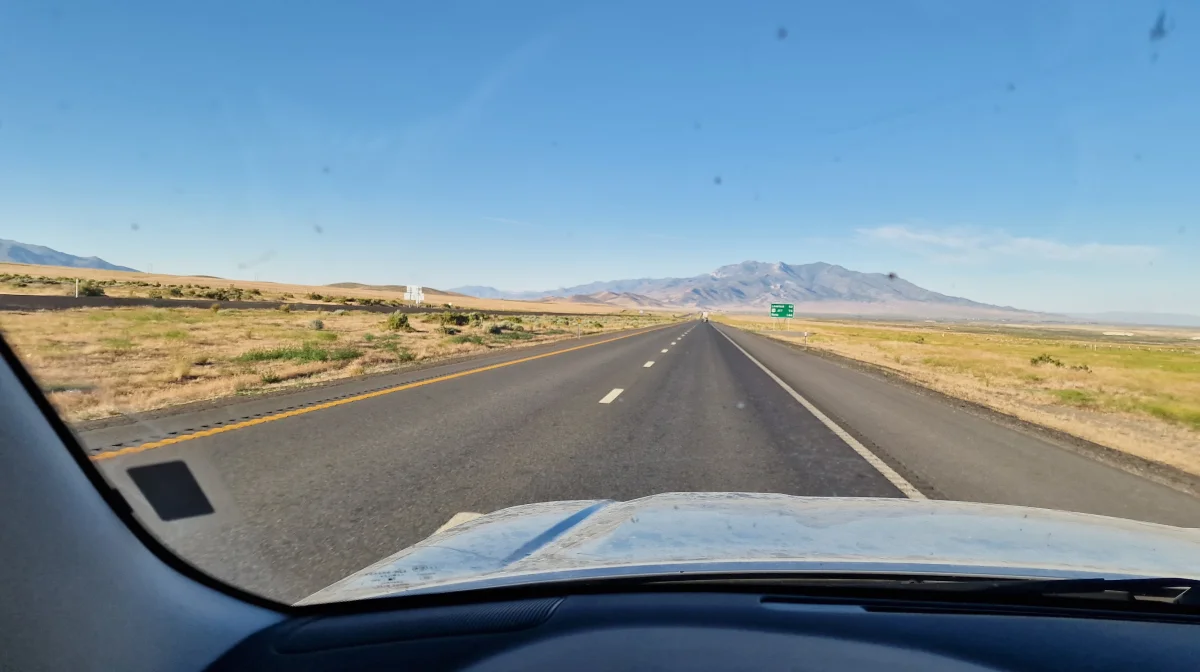 De næste par uger er journalisterne Daniel Barber og Jørgen P. Jensen på vej ad Route 66 over USA for at træffe amerikanske landmænd og få en snak om produktion, økonomi og præsidentvalg. Fotos: Jørgen P. Jensen