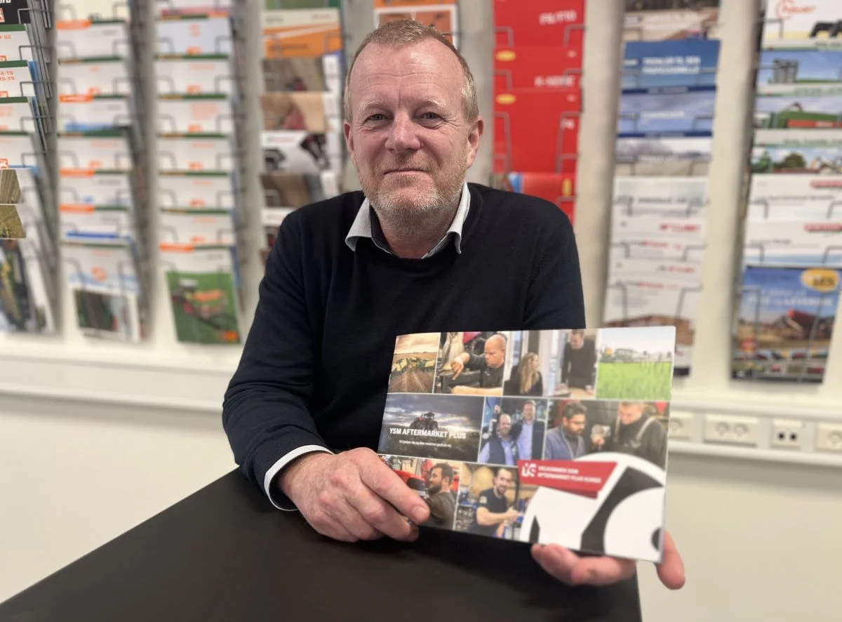 Direktør og indehaver af Yding Smedie & Maskiner, Jeppe Rasmussen. Foto: Yding Smedie & Maskiner