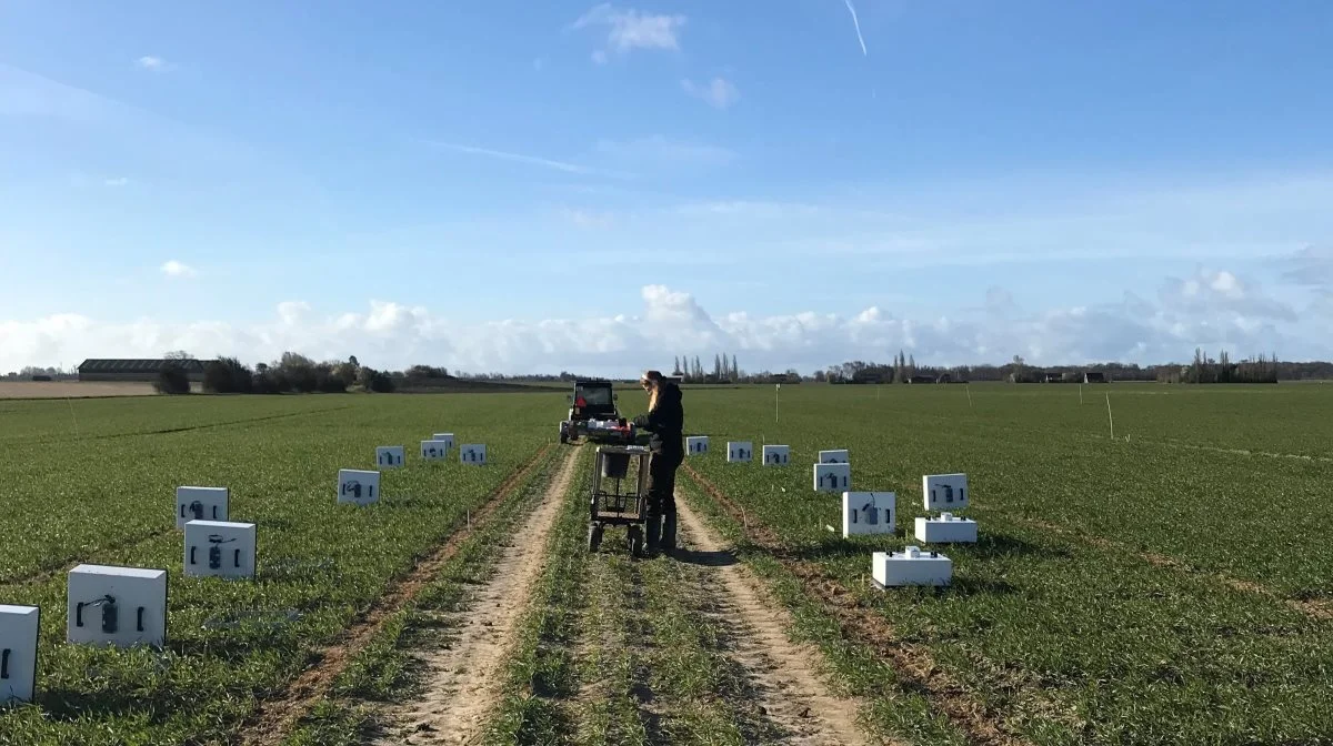 Ambitionen med SmartField er at kunne accelerere en reduktion af lattergas-emissionen fra markerne. - Løsningerne findes, vi skal bare have bekræftet deres potentiale og fremskyndet deres implementering, lyder det fra Novo Nordisk Fonden. Foto: Seges Innovation 