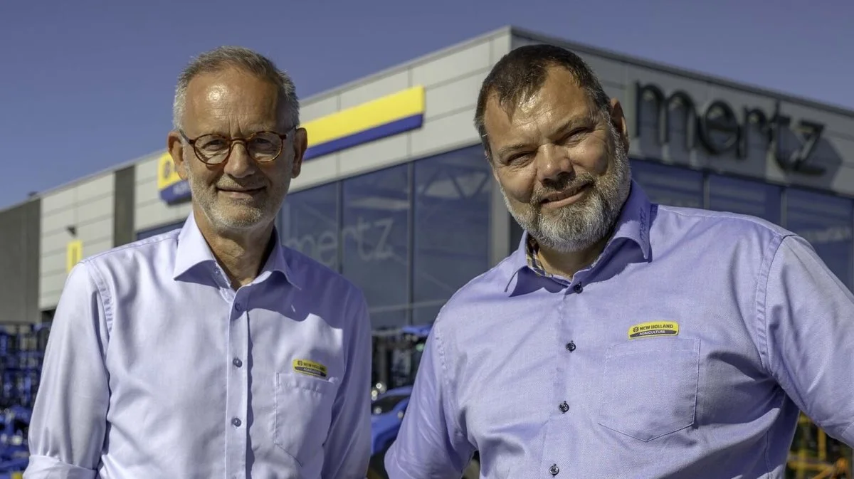 Direktørduoen hos Johs. Mertz A/S, Gert Klitgaard /tv) og Christian Holst, glæder sig over, at firmaets strategi har vist sig at være effektiv og fornuftig. 