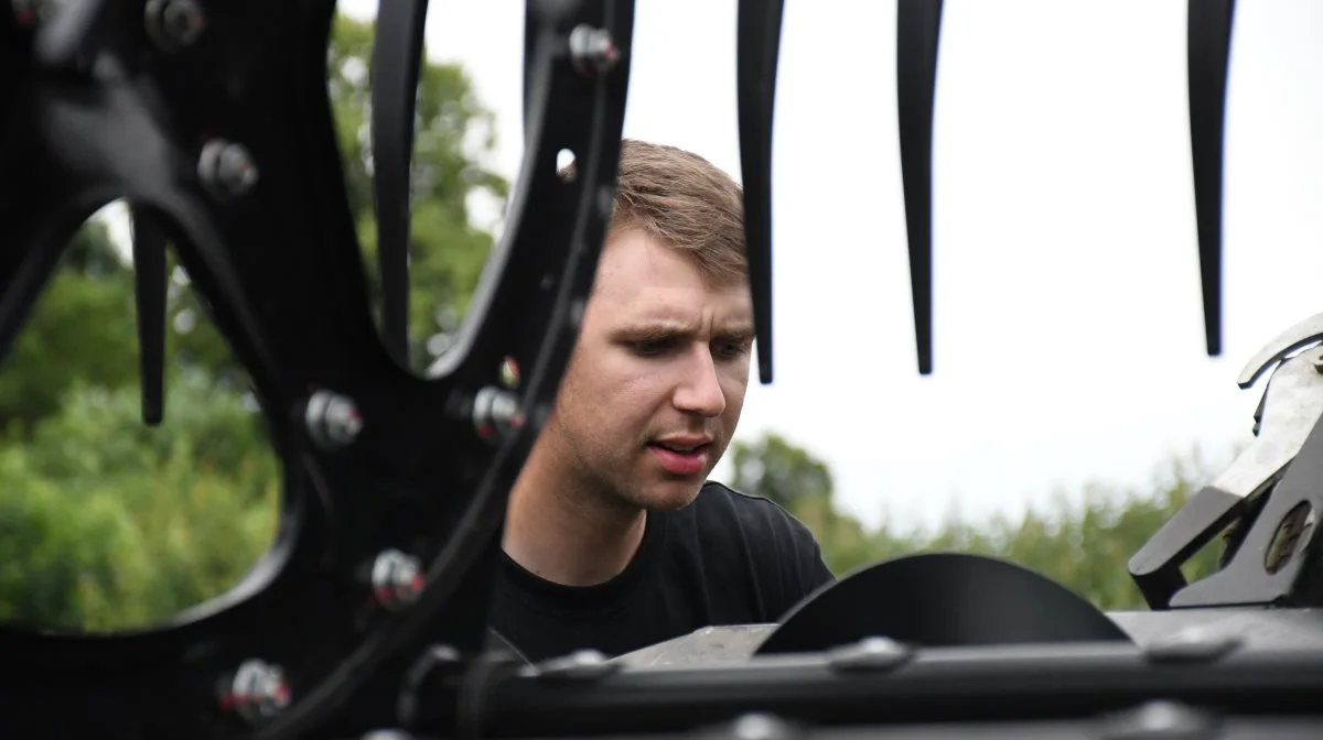 Erik Jørgensen driver sammen med sin far, Ole Jørgensen, Lindegården på Tåsinge.