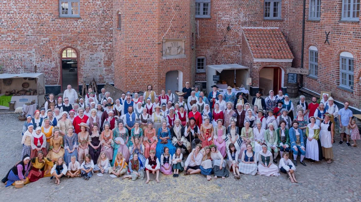 1700-talsfestivalen samler op mod 150 frivillige.