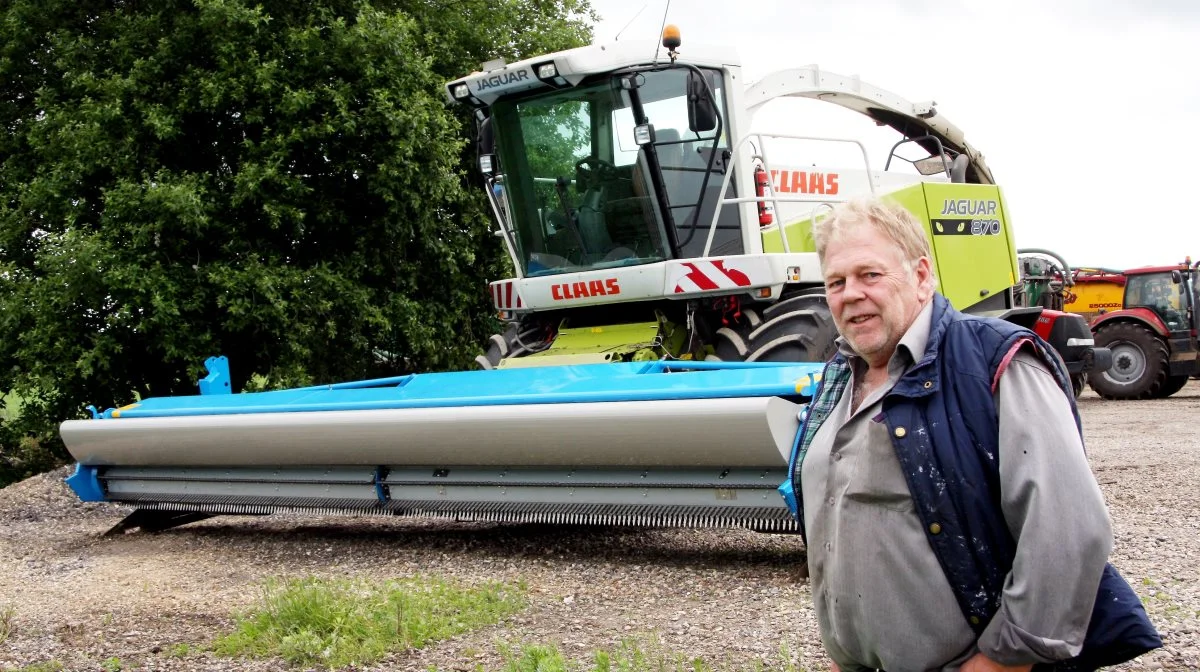 Hans Jensen-Sønderup er ejer og direktør i Sønderup-Suldrup Maskinstation A/S og han tilfreds det seneste regnskabsår. Arkivfoto: Tenna Bang.