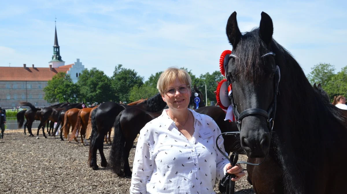 Formand for Brahetrolleborgskuet, Tina Kirkegaard Eriksen, ser igen frem mod et godt skue, der i år afholdes lørdag den 20. juli. Arkivfoto: Camilla Bønløkke