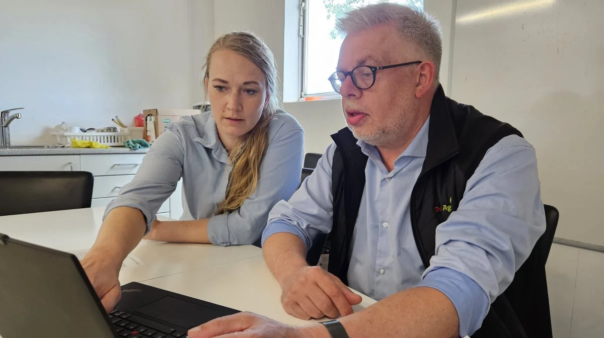 Det er især Anders Amstrup, der er digital rådgiver hos Danish Agro, som har hjulpet Skovdal Svineproduktion godt i gang med ProGrow.