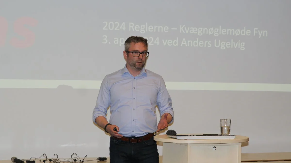 Anders Jessen Ugelvig, bygningsrådgiver med speciale i kvæg hos Velas. Foto; Henriette Lemvig