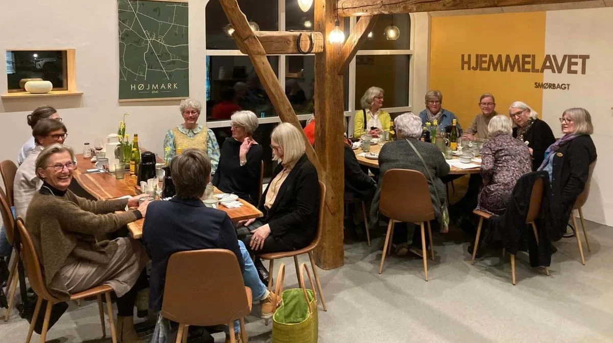Caféen benyttes uden for almindelig åbningstid til firmaudflugter eller hyggeligt samvær for familier og andre grupper. Foto: Gaardbageren