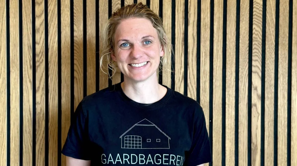 - Vi har fået helt vildt positiv respons fra lokalsamfundet, efter at vi har åbnet Gaardbageren. Det har også givet en masse energi for os i familien, at der sker noget, siger Camilla Vinther Jakobsen. Foto: Gaardbageren