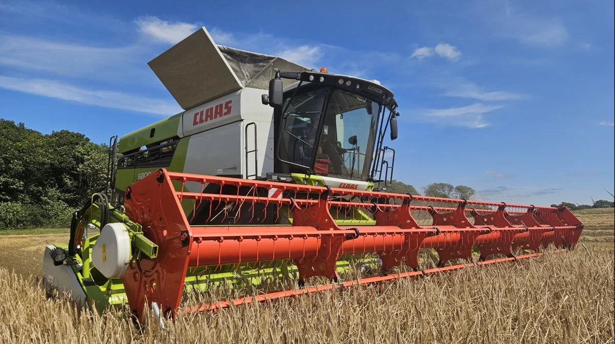 Claas'en kører sin tredje sæson hos Per Pedersen.