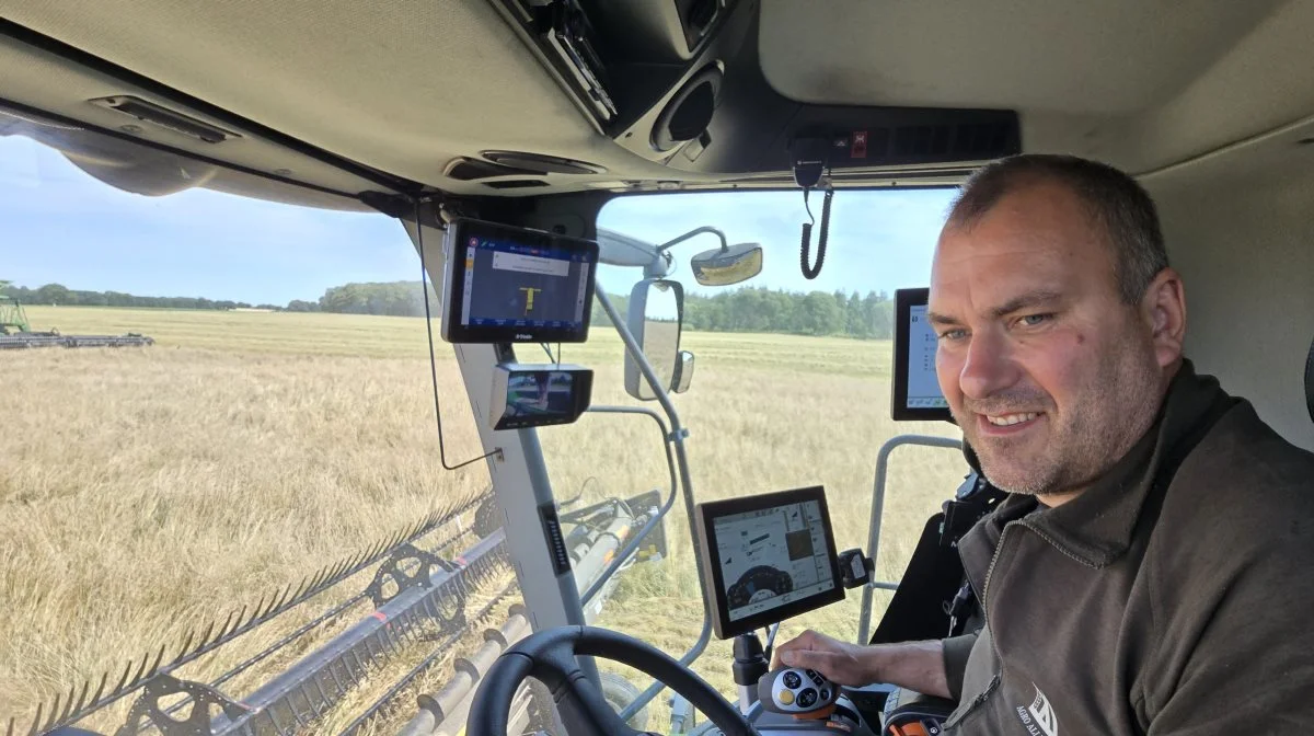 Jakob Justesen er teamleder for medarbejderne i marken. - Jeg blev ansat på Egeskov landbrug i 20002, så jeg har fået noget erfaring i de 22 år, fortæller han.