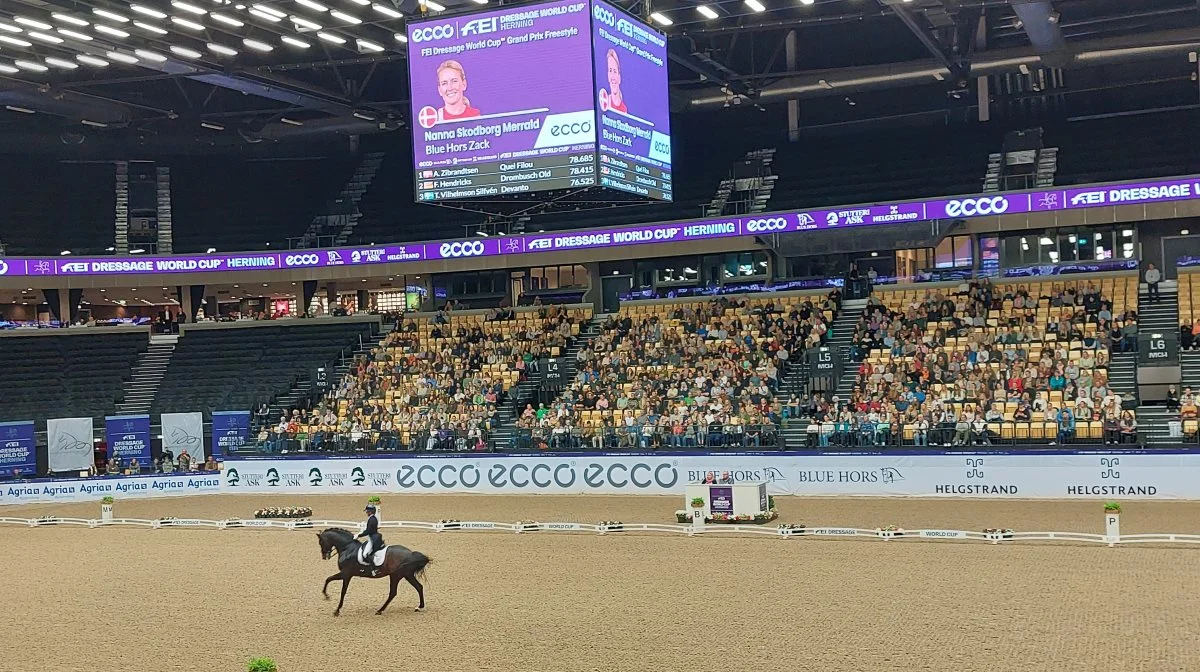 Fra den 16.-20. oktober afvikles den danske afdeling af FEI Dressage World Cup igen i MCH Messecenter Herning. Arkivfoto: Camilla Bønløkke