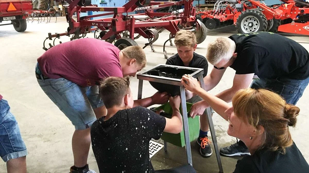 Landbrugsskolernes FarmerCamps for børn i sommerferien er blevet utroligt populære. Arkivfoto