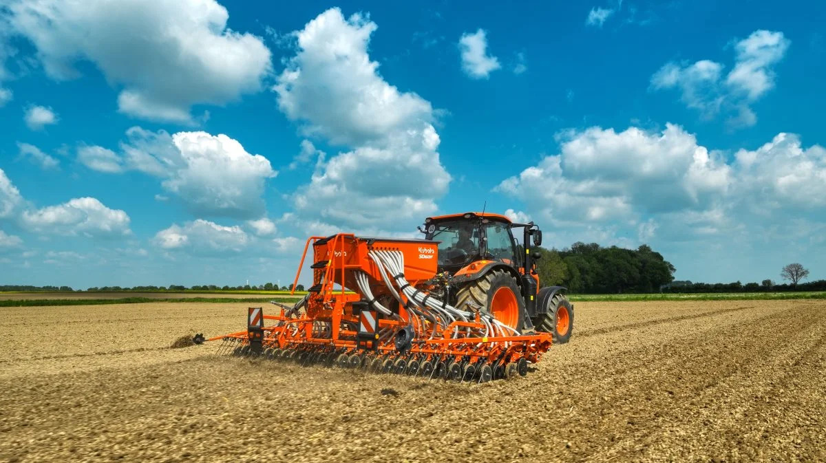 Kubota introducerer fire nye såmaskiner uden jordbearbejdningssektion i arbejdsbredder fra tre til seks meter. Foto: Kubota