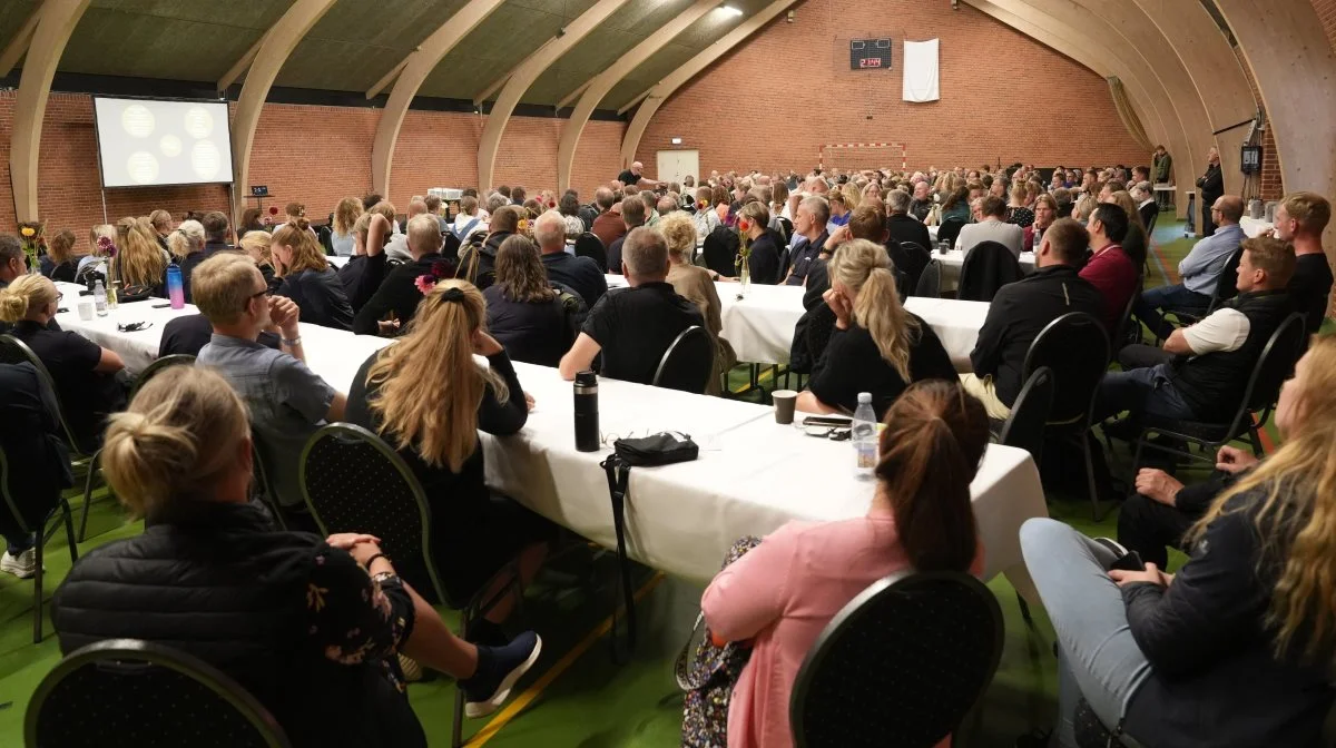Rekordstort deltagerantal havde i sidste uge fundet vej til Dalum Landbrugsskole til Jordbrugsskolernes Årsmøde. Foto: Søren Schulz Schovsbo