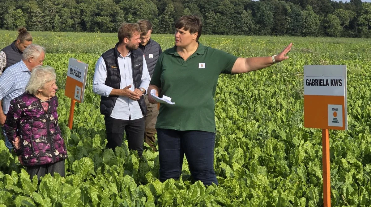- Sidste år var vores mest solgte sorter Fabienna KWS og Selma KWS, hvor vi måtte melde udsolgt på den første, så mange gik forgæves, fortalte Annemette Hansen Tilsted fra KWS. Foto: Jørgen P. Jensen