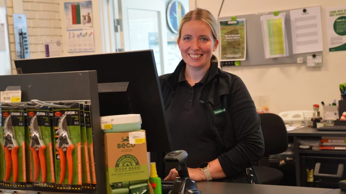 Butiksassistent Pernille Pust