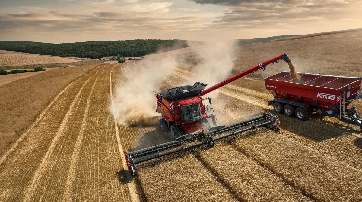 Med introduktionen af nye modeller i Axial-Flow 160- og 260-serierne, samt præsentationen af de helt nye AF9, AF10 og AF11 står Case IH nu med det største program af rotormejetærskere på markedet. Foto: Case IH