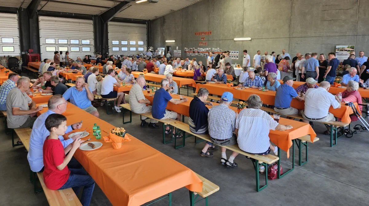 Mange gæster var med til at fejre 100-års jubilæet på Lolland. Foto: Kirsten Dall Dinesen