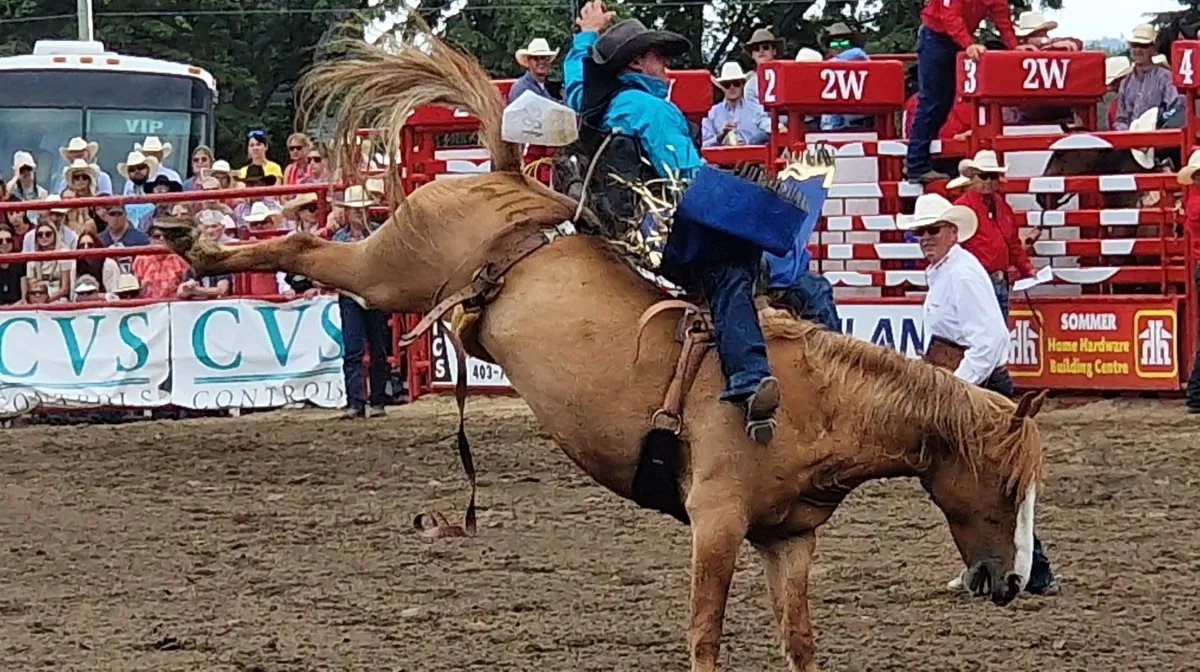 - At ride rodeo er min store hobby, som jeg har gjort siden min skoletid og fortsat gør, selv om jeg nu er familiefar, fortæller Kyle Eike. Især i sommertiden omkring nationaldagen 4. juli afholdes mange rodeo-stævner i USA.