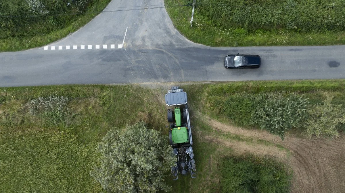 Sky Progress TF er udstyret med to sidekameraer, som reducerer risikoen for farlige situationer i trafikken.  