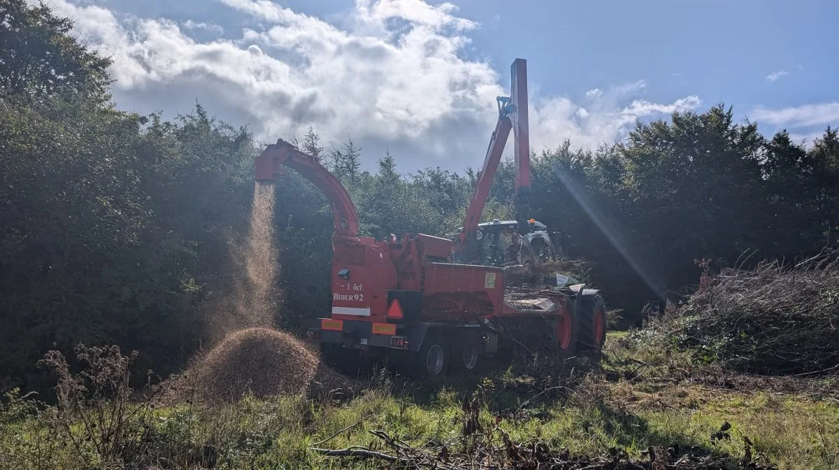 Flishuggeren er en af hovedmaskinerne hos Vesthimmerlands Maskinskovning.