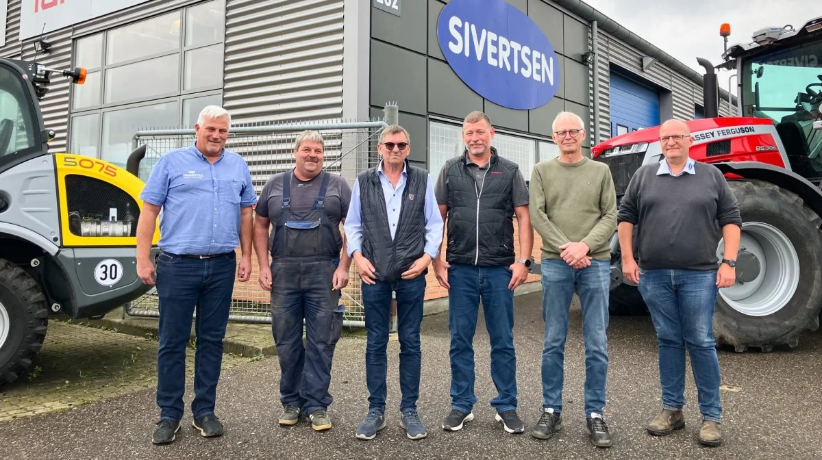 Søllested Maskinforretning, Sivertsen A/S og Fårevejle Maskinforretning har indgået en nyt samarbejde. Foto: Sivertsen A/S