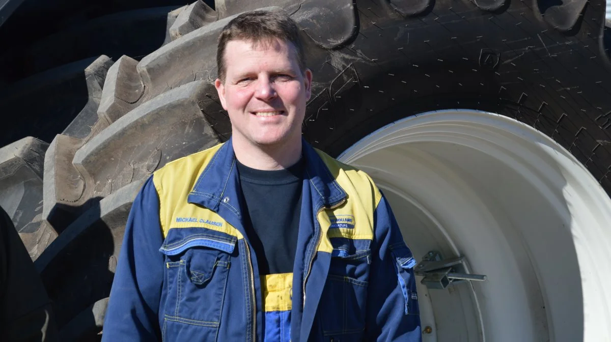 Michael Clausen kan fejre 25-års jubilæum hos Egebjerg Smedie. Foto: Camilla Bønløkke