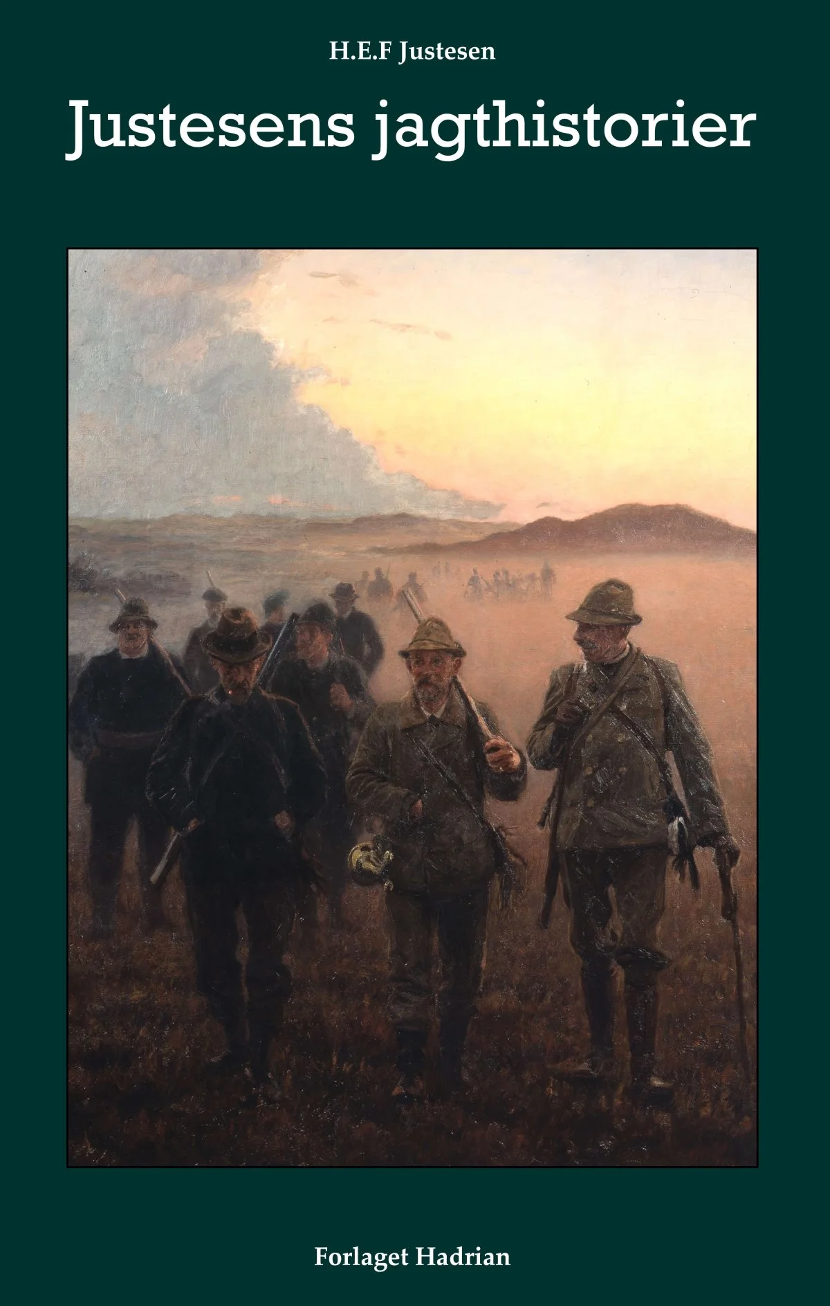 Forsiden på H.E.F. Justesens bog.
