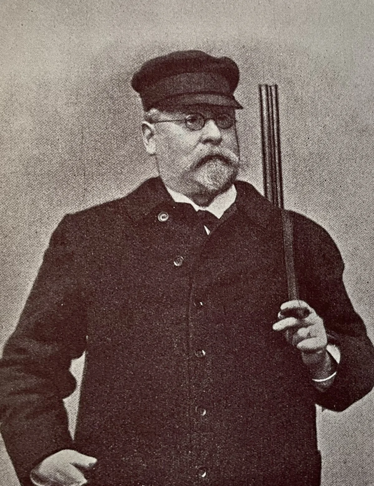 Portræt af H.E.F. Justesen 