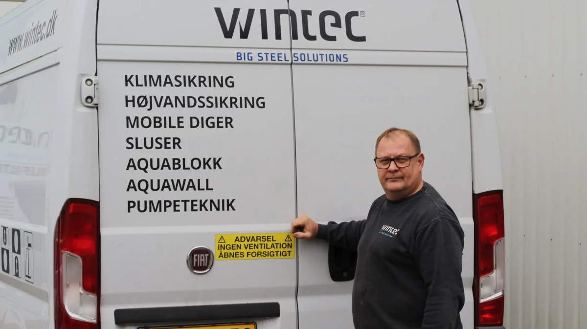 Oliver Bach er indehaver af virksomheden Wintec ved Brande, der tilbyder et bredt program inden for dræningspumper. Arkivfoto