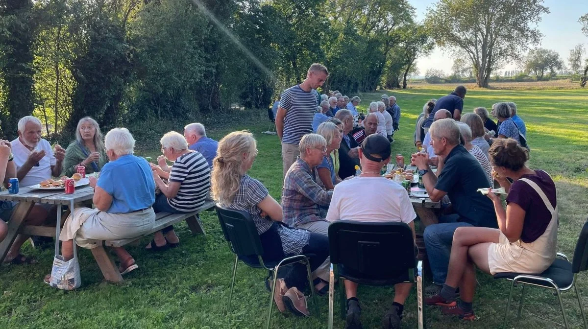 Tidligere på året deltog en tredjedel af indbyggerne i Ommel på Ærø i et borgermøde i forbindelse med Projekt Sundhedslandsbyer. Foto: Landdistrikternes Fællesråd

