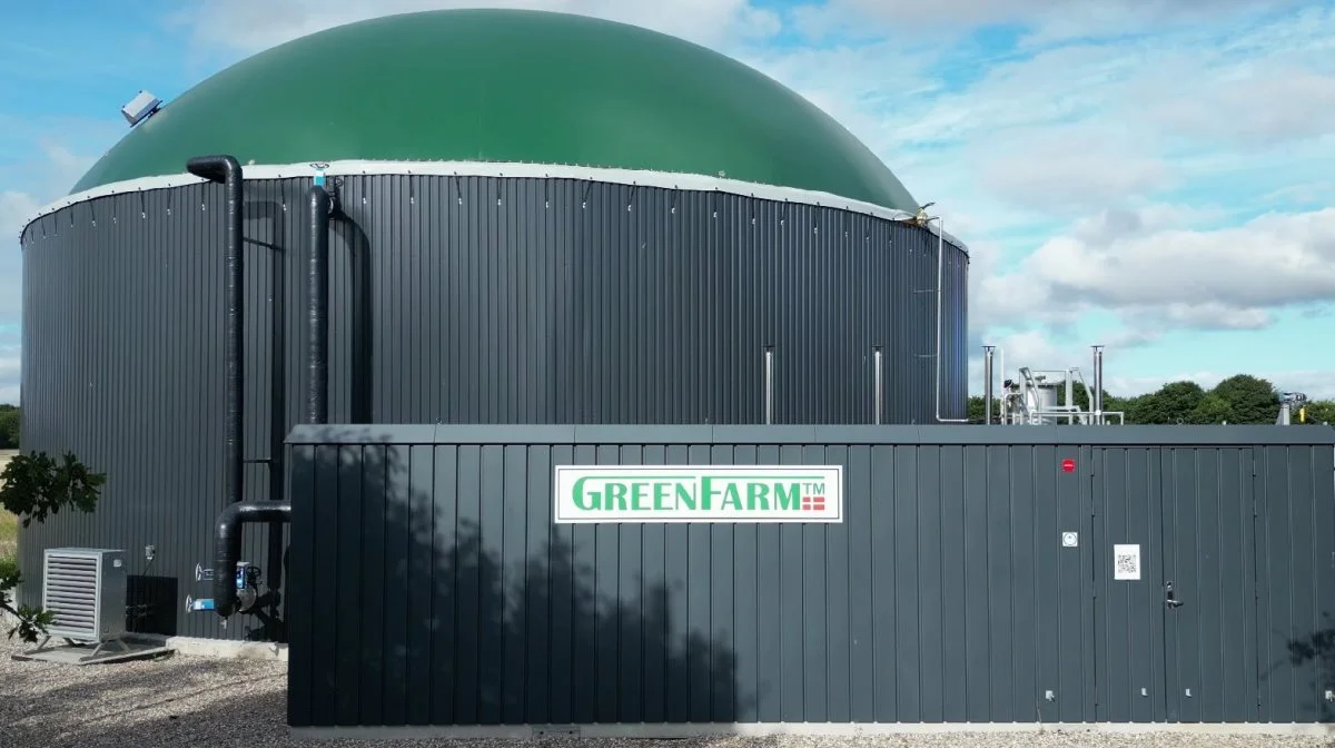 GreenFarm producerer gårdbiogasanlæg, og nu er man klar med en ny batteriløsning til anvendelse af overskudsstrøm. Foto: GreenFarm